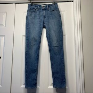 Levi's 711 Classic Blue Jeans skinny fit Women’s Size US 27